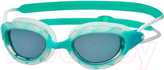 Изображение товара Очки для плавания ZoggS Predator / 461037 (Regular, зеленый/прозрачный/дымчатый)