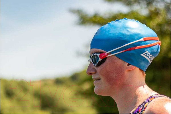 Изображение товара Очки для плавания ZoggS Predator / 461037 (S, белый/красный/синий)