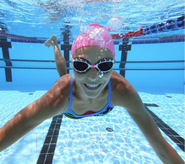 Изображение товара Очки для плавания ZoggS Predator / 461037 (S, розовый/белый)