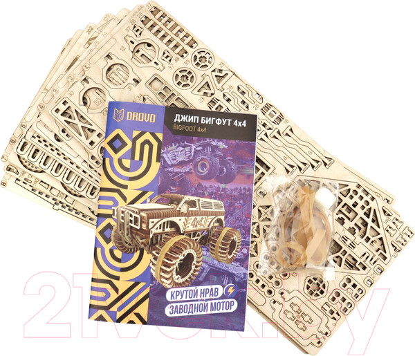 Изображение товара Автомобиль игрушечный Drovo Джип БигФут 4x4 / DR008