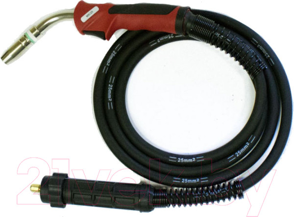 Изображение товара Горелка сварочная AURORA Mig 25 Air Cool 230A / 12027 (5м)