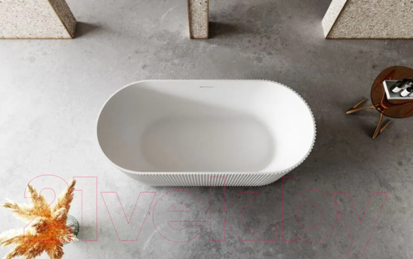 Изображение товара Ванна из искусственного камня Abber Stein AS9601 (белый матовый)