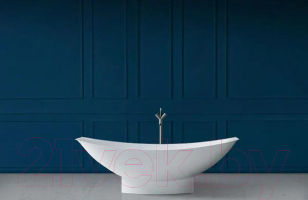 Изображение товара Ванна из искусственного камня Abber Stein AS9610 (белый матовый)