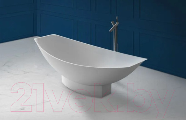 Изображение товара Ванна из искусственного камня Abber Stein AS9610 (белый матовый)