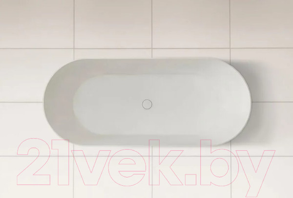 Изображение товара Ванна из искусственного камня Abber Stein AS9622 (белый матовый)