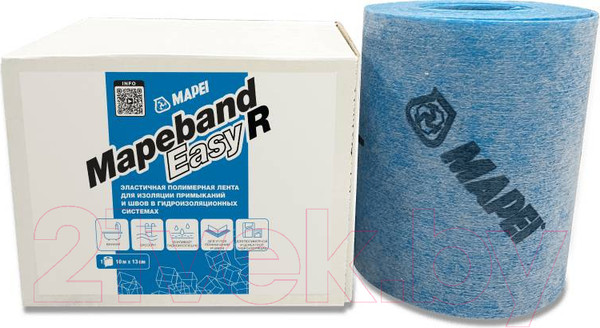 Изображение товара Гидроизоляционная лента Mapei Mapeband Easy R (0.13x50м)