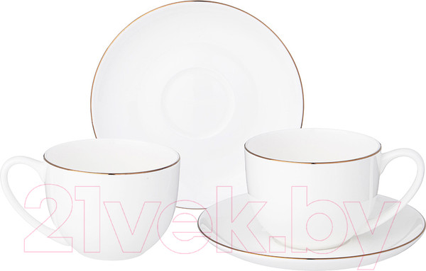 Изображение товара Набор для чая/кофе Lefard Кристал Голд / 414-057