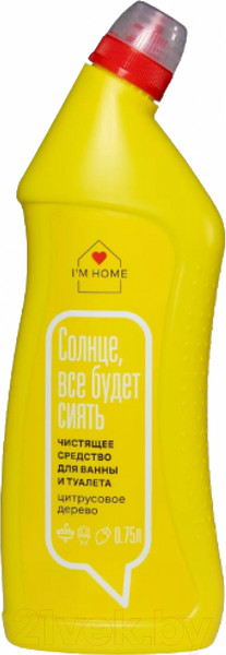 Изображение товара Чистящее средство для ванной комнаты I'm Home Цитрусовое дерево (750мл)