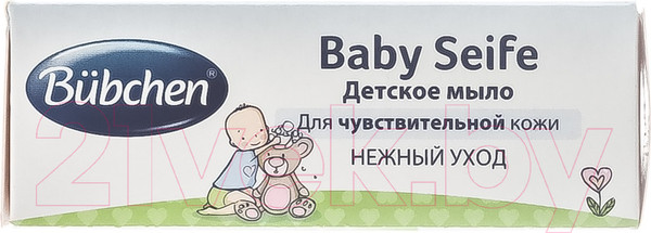 Изображение товара Мыло твердое детское Bubchen Надежная защита с экстрактом ромашки (125г)