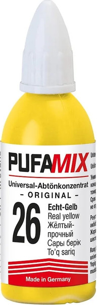 Изображение товара Пигмент Pufas PufaMix универсальный №26 (20мл, желтый прочный)