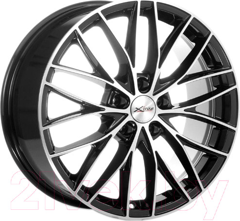Изображение товара Литой диск X'trike X-130 Москвич 3 18x7.5" 5x108мм DIA 54.1мм ET 38мм BK/FP