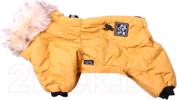 Изображение товара Комбинезон для животных Lion Pets Nice-Style SLPK133 (S, горчичный)