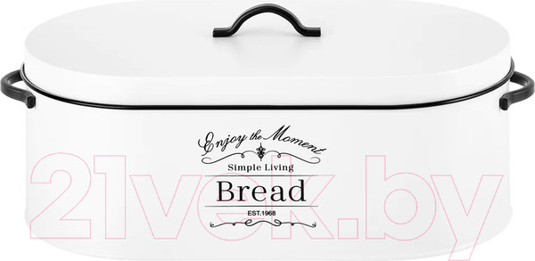 Изображение товара Хлебница Elan Gallery С крышкой / 240378 (белый)