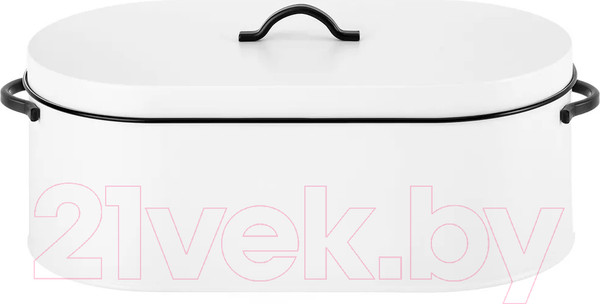 Изображение товара Хлебница Elan Gallery С крышкой / 240378 (белый)