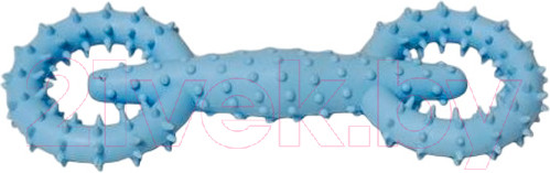 Изображение товара Игрушка для собак Homepet Dental Гантель / 83784 (голубой)