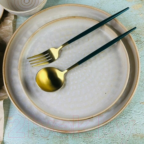 Изображение товара Набор тарелок Lenardi Дюна 205-704 (6шт)