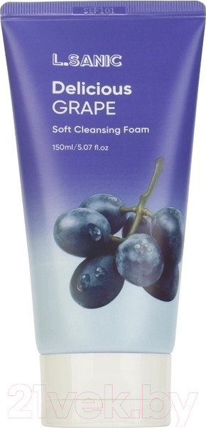 Изображение товара Пенка для умывания L.Sanic С экстрактом винограда (150мл)