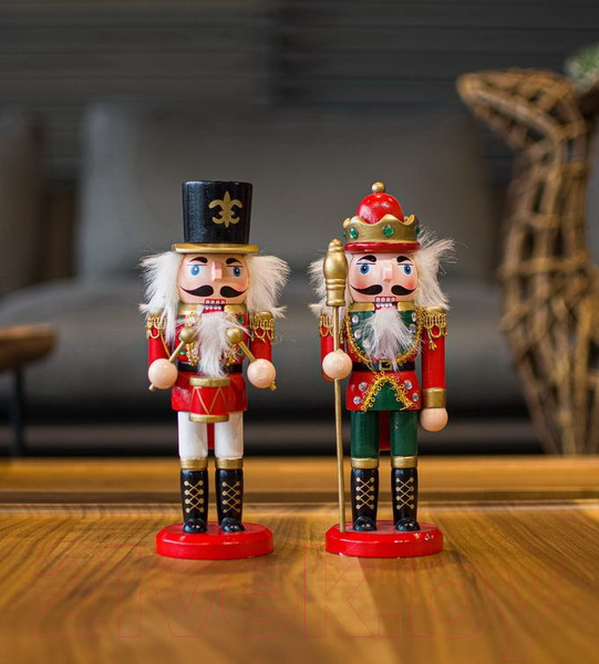 Изображение товара Статуэтка Gisela Graham Fairy Tales. Щелкунчик-Барабанщик / 30469-2