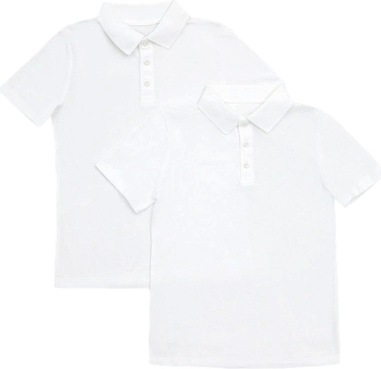 Изображение товара Комплект маек детских Mark Formelle 113430-2 (р.110-56, белый)