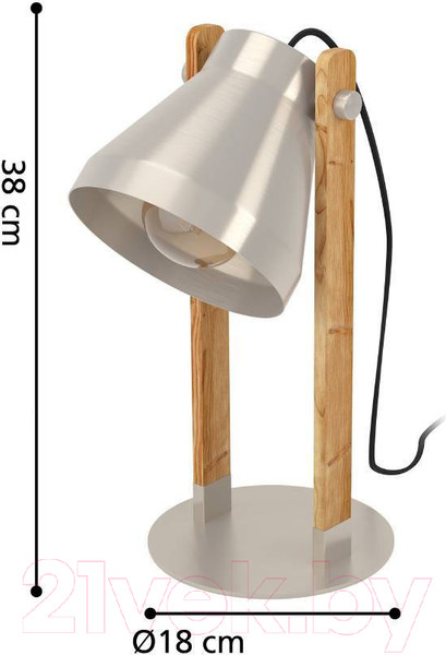 Изображение товара Прикроватная лампа Eglo Cawton 43953