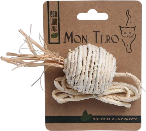 Изображение товара Игрушка для кошек Mon Tero Eco Мячик с хвостиком / 60301