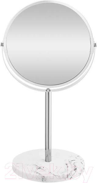 Изображение товара Зеркало косметическое El Casa На мраморной подставке / 240370 (хром)
