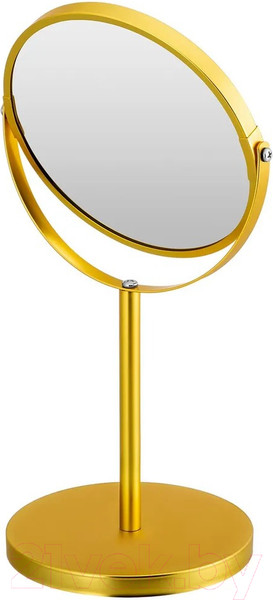 Изображение товара Зеркало косметическое El Casa На подставке / 240372 (золото)