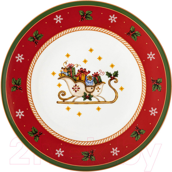 Изображение товара Блюдо Hutschenreuther Happy Wintertime / 02488-727471-12785 (красный)
