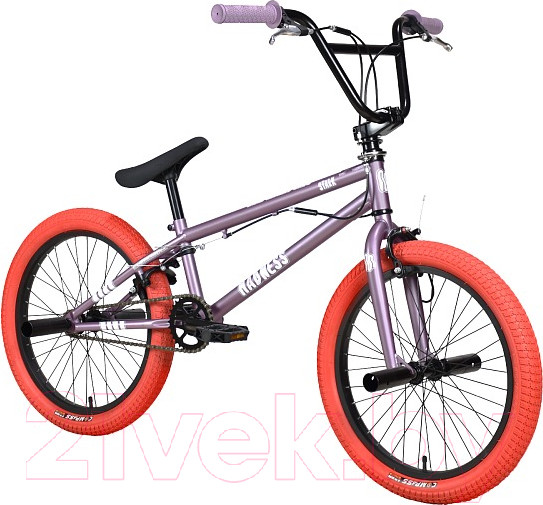 Изображение товара Велосипед STARK Madness BMX 2 2024 (фиолетово-серый/перламутр/красный)