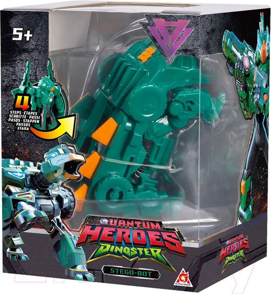 Изображение товара Робот-трансформер Dinoster Дино-бот Оз / 42141