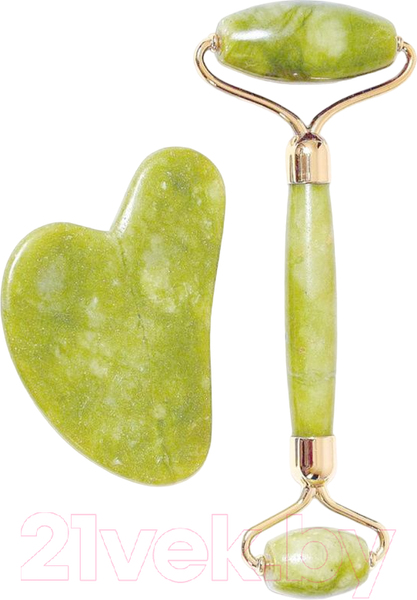 Изображение товара Массажер механический для лица Nail Art Нефритовый