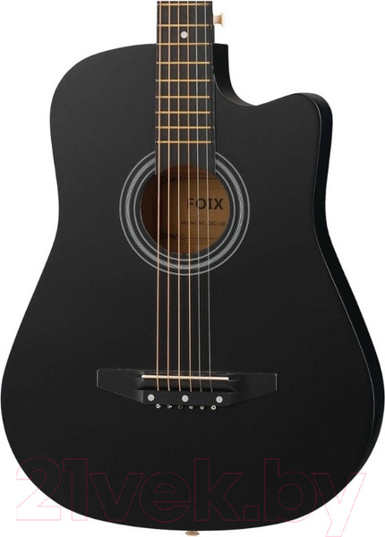 Изображение товара Акустическая гитара Foix 38C-M-BK (черный)
