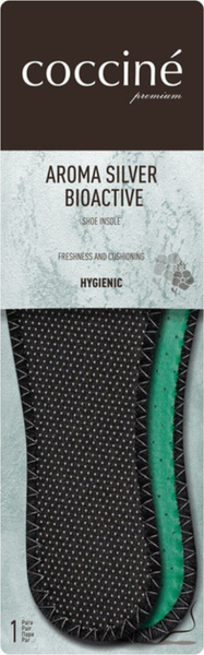 Изображение товара Стельки для обуви Coccine Аромат-серебро биоактивный (р.44)