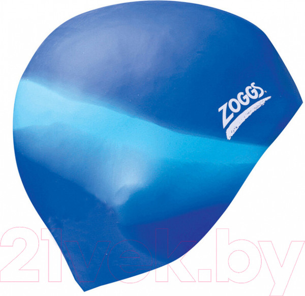 Изображение товара Шапочка для плавания ZoggS Silicone Cap / 305603 (синий/голубой)