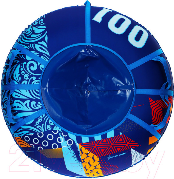 Изображение товара Тюбинг-ватрушка Winter Star Абстракция / 9408939