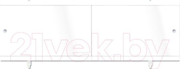 Изображение товара Экран для ванны МетаКам Кварт 168 / ЭКS_004539 (белый глянец)