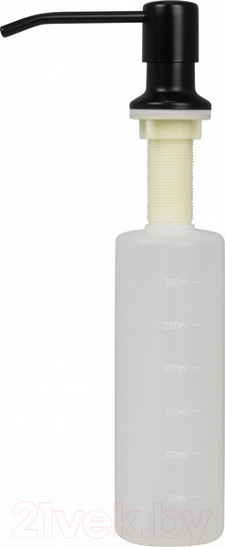 Изображение товара Мойка кухонная Arfeka Eco AR 50x50 + CL AR + DS AR (черный, с дозатором и коландером)