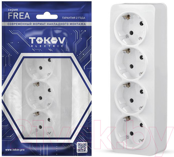 Розетка Tokov Electric TKE-FR-R4Z-C01 — фото 6