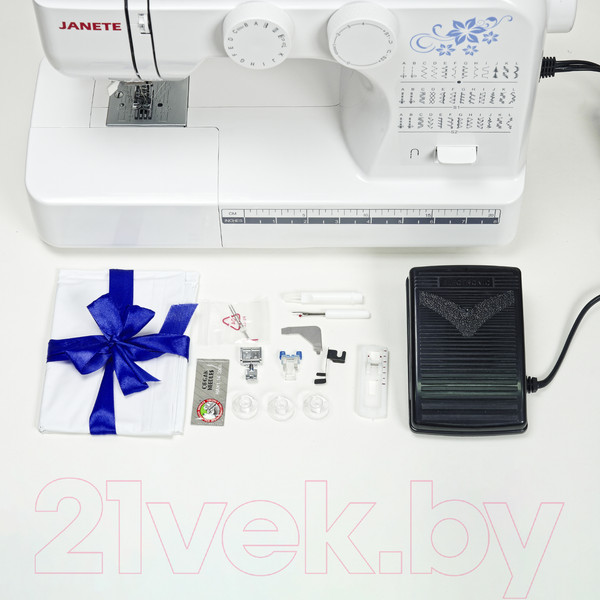 Изображение товара Швейная машина Janete 987P (White)
