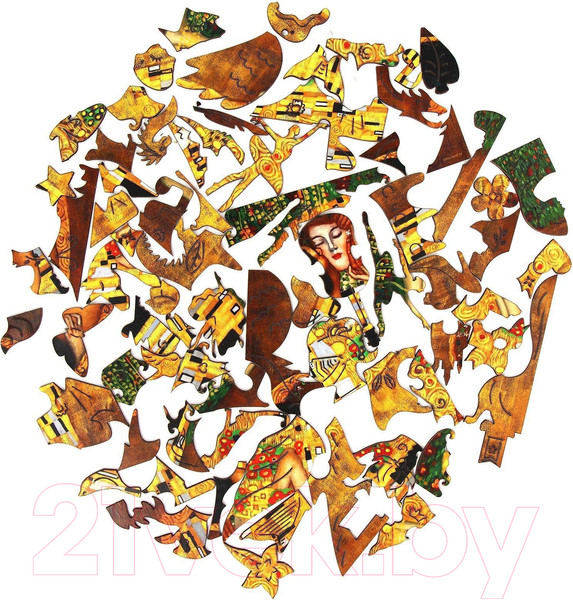 Изображение товара Пазл Puzzle Густав Климт. Поцелуй с предсказанием / 9617531