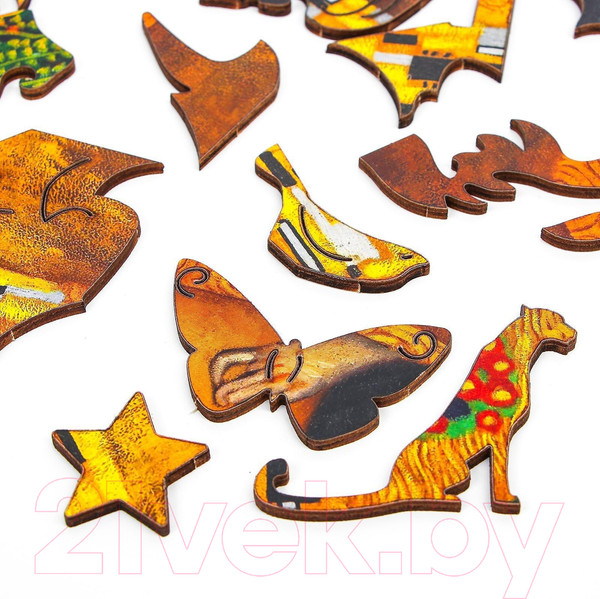 Изображение товара Пазл Puzzle Густав Климт. Поцелуй с предсказанием / 9617531