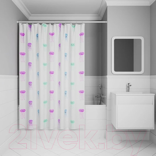 Изображение товара Шторка-занавеска для ванны IDDIS BO03P18i11