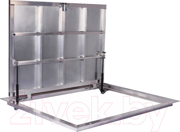 Изображение товара Люк напольный Lukoff Алюминий Премиум 100x100