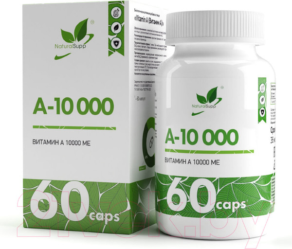 Изображение товара Витамин NaturalSupp A-10000 (60капсул)