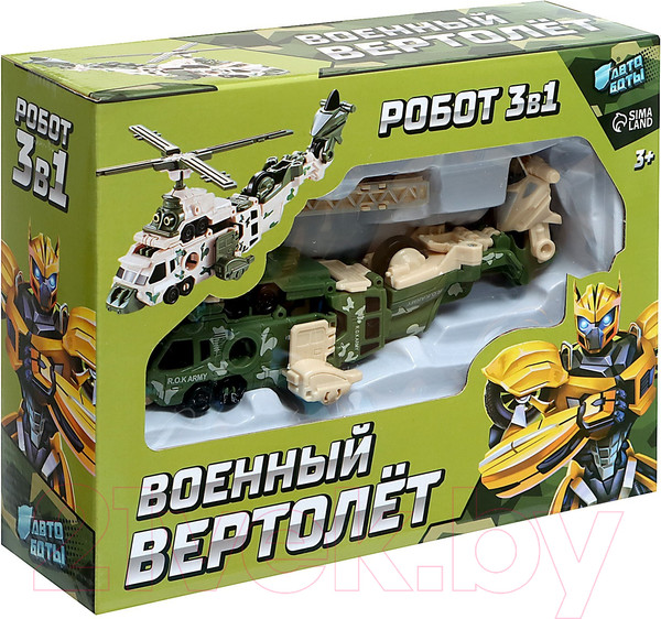 Изображение товара Робот-трансформер Автоботы Военный вертолет 899C / 9449990