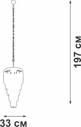Изображение товара Люстра Vitaluce V5154-8/7