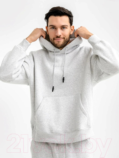 Изображение товара Худи Mark Formelle 121867 (р.104/108-176/182, серый меланж 4306-А)