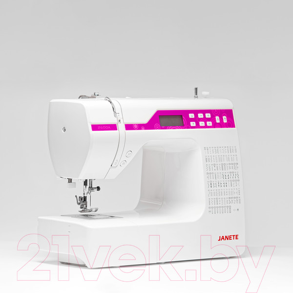 Изображение товара Швейная машина Janete 2600A (Purple Panel)
