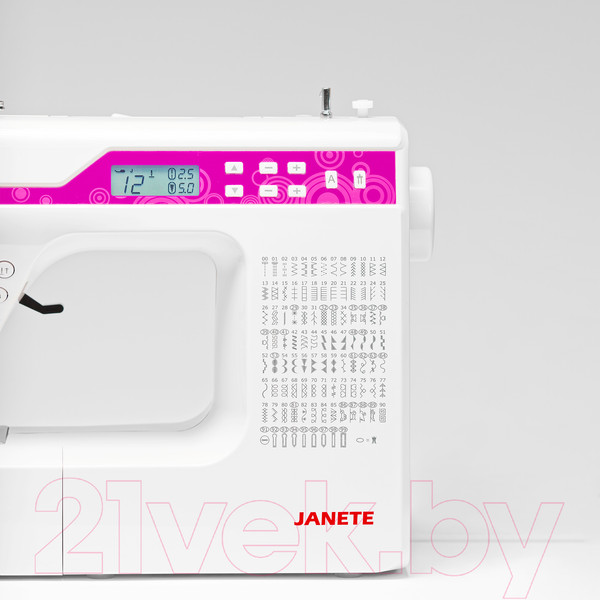Изображение товара Швейная машина Janete 2600A (Purple Panel)