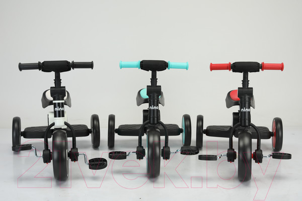 Изображение товара Трехколесный велосипед NINO JL-104 (черный/белый)